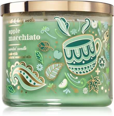 Bath & Body Works Apple Macchiato vela perfumada