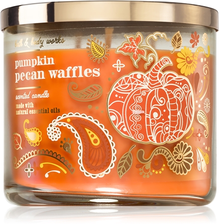 Bath & Body Works Pumpkin Pecan Waffles Vonná Svíčka | Notino.cz