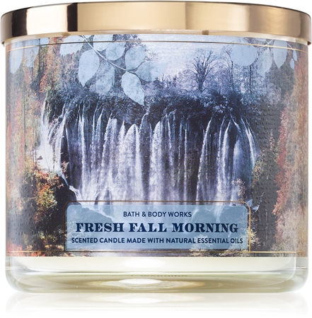 Bath & Body Works Fresh Fall Morning lumânare parfumată