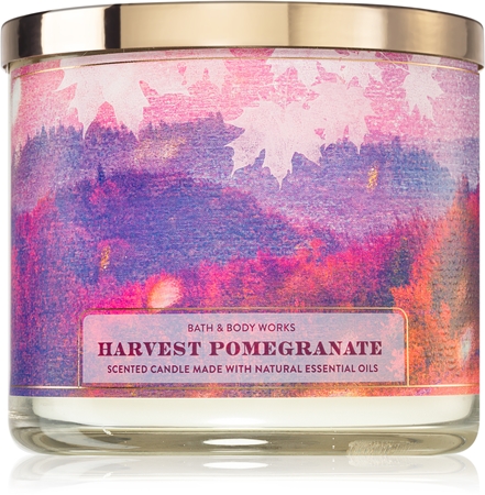 Bath & Body Works Harvest Pomegranate αρωματικό κερί