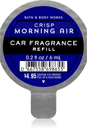 Bath & Body Works Crisp Morning Air vůně do auta náhradní náplň