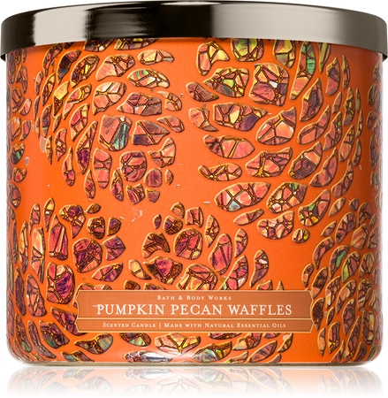 Bath & Body Works Pumpkin Pecan Waffles bougie parfumée