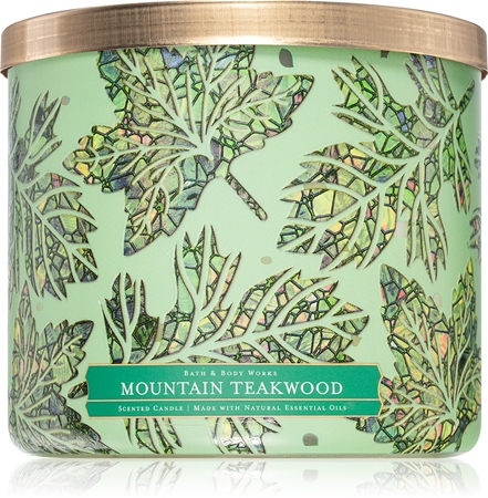 Bath & Body Works Mountain Teakwood lumânare parfumată