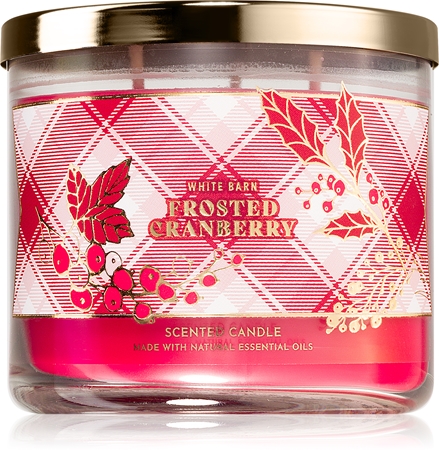 Bath & Body Works Frosted Cranberry lumânare parfumată