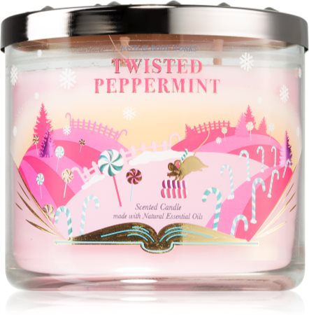 Bath & Body Works Twisted Peppermint mirisna svijeća