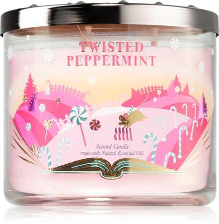 Bath & Body Works Twisted Peppermint lõhnaküünal