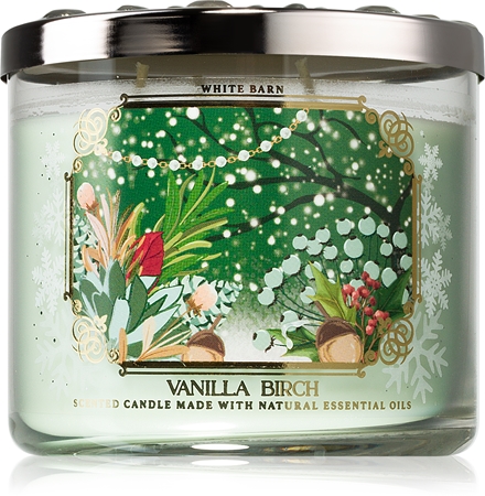 Bath & Body Works Vanilla Birch vonná svíčka