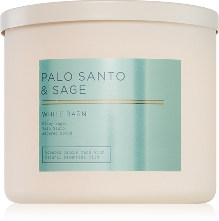 Bath & Body Works Palo Santo & Sage bougie parfumée