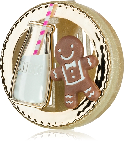 Bath & Body Works Milk & Gingerbread soporte para ambientador de coche sin relleno
