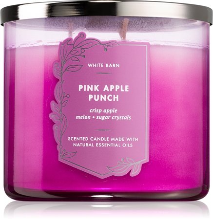 Bath & Body Works Pink Apple Punch vela perfumada I.