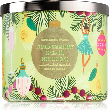Bath & Body Works Cranberry Pear Bellini vonná svíčka