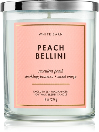 Bath & Body Works Peach Bellini vonná sviečka