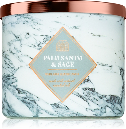 Bath & Body Works Palo Santo & Sage vela perfumada