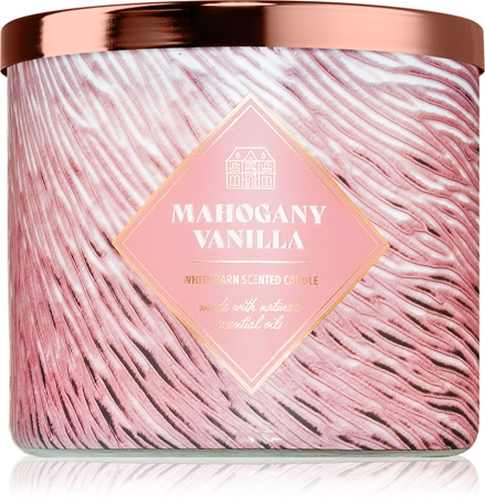 Bath & Body Works Mahogany Vanilla vonná svíčka