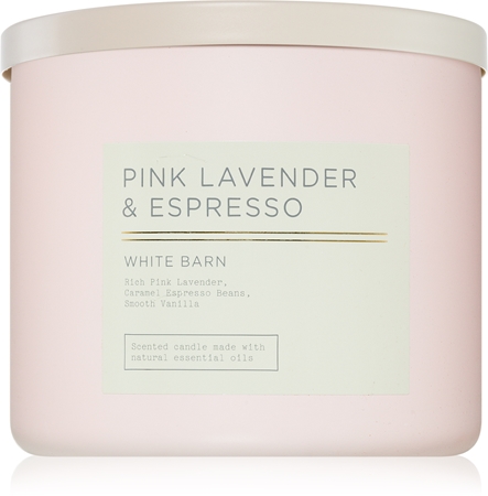 Bath & Body Works Pink Lavender & Espresso vonná svíčka