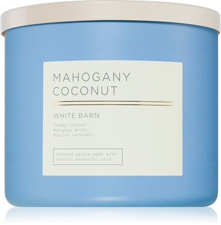 Bath & Body Works Mahogany Coconut vonná svíčka
