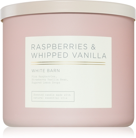 Bath & Body Works Raspberry & Whipped Vanilla Duftkerze