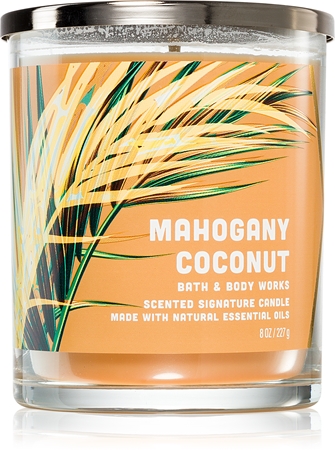 Bath & Body Works Mahogany Coconut scented candle | notino.co.uk