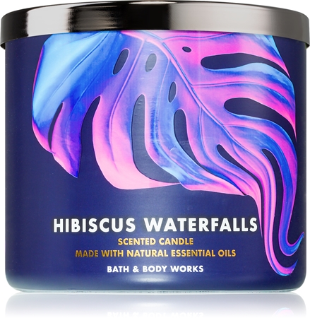 Bath & Body Works Hibiscus Waterfalls vonná svíčka