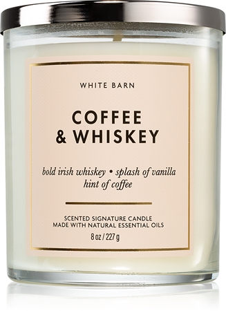 Bath & Body Works Coffee & Whiskey Duftkerze