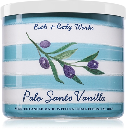 Bath & Body Works Palo Santo Vanilla vonná svíčka
