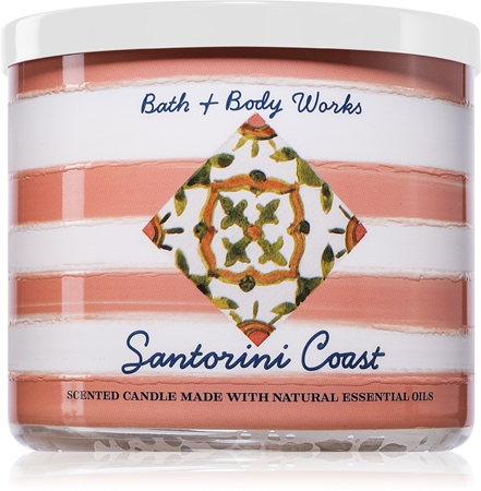 Bath & Body Works Santorini Coast vonná svíčka
