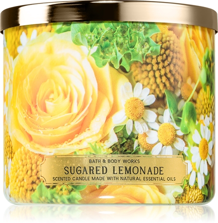 Bath & Body Works Sugared Lemonade vonná svíčka