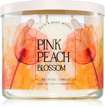 Bath & Body Works Pink Peach Blossom aromatizēta svece