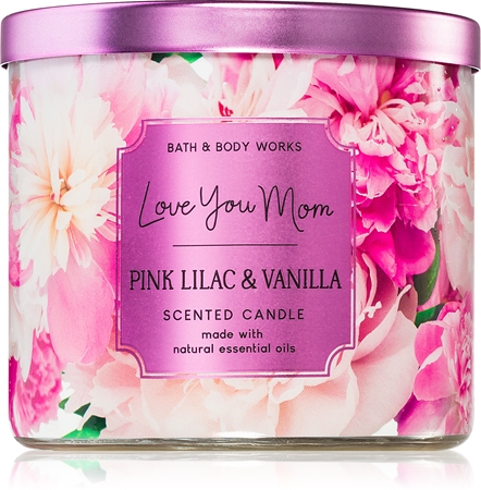 Bath & Body Works Pink Llilac & Vanilla scented candle | notino.co.uk