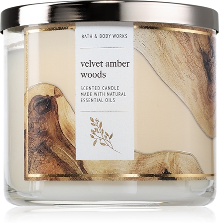Bath & Body Works Velvet Amber Woods doftljus