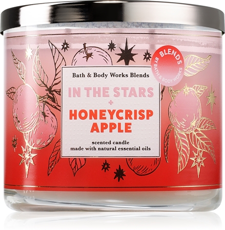 Bath & Body Works In The Stars + Honeycrisp Apple candela profumata