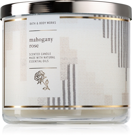 Bath & Body Works Mahogany Rose scented candle | notino.co.uk