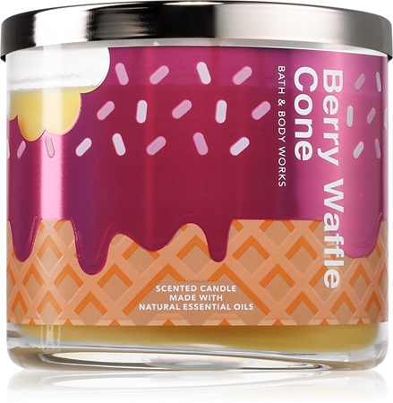 Bath Body Works Berry Waffle Cone Scented Candle Notino Co Uk