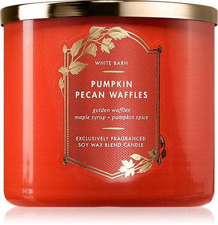Bath & Body Works Pumpkin Pecan Waffles scented candle