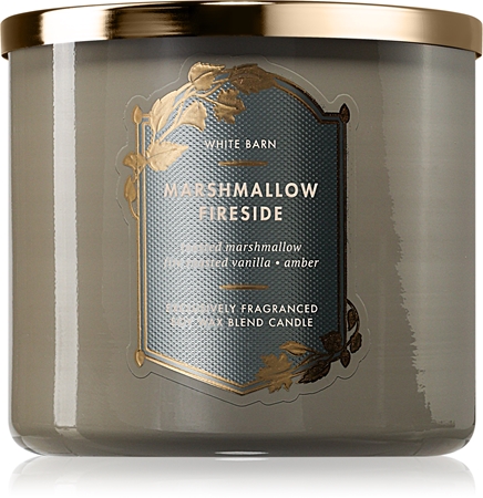 Bath & Body Works Marshmallow Fireside kvapioji žvakė