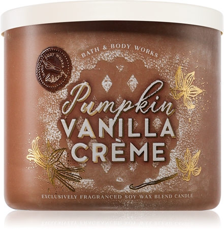 Bath & Body Works Pumpkin Vanilla Crème vonná svíčka
