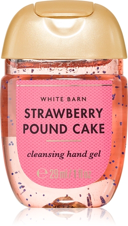 Bath & Body Works Strawberry Pound Cake gel nettoyant mains