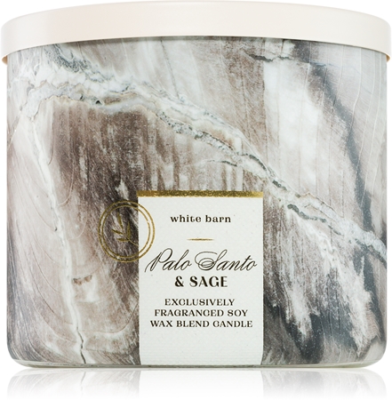 Bath & Body Works Palo Santo & Sage vela perfumada