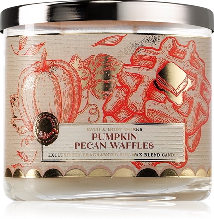 Bath & Body Works Pumpkin Pecan Waffles vonná svíčka