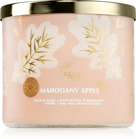 Bath & Body Works Mahogany Apple vela perfumada