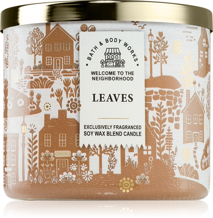 Bath & Body Works Leaves candela profumata