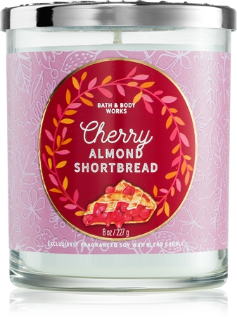 Bath & Body Works Cherry Almond Shortbread Ljus
