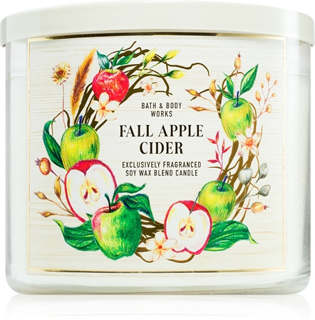 Bath & Body Works Fall Apple Cider candela profumata
