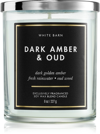 Bath & Body Works Dark Amber & Oud kynttilä