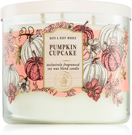 Bath & Body Works Pumpkin Cupcake vonná svíčka