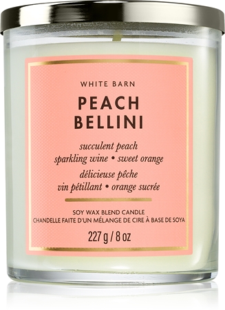 Bath & Body Works Peach Bellini scented candle