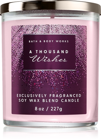 Bath & Body Works A Thousand Wishes bougie parfumée