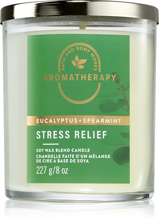 Bath & Body Works Stress Relief scented candle