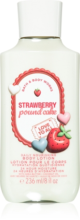 Bath & Body Works Strawberry Pound Cake lapte de corp
