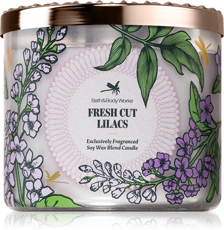 Bath & Body Works Fresh Cut Lilacs scented candle